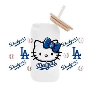 Hello Kitty Dodgers Tumbler